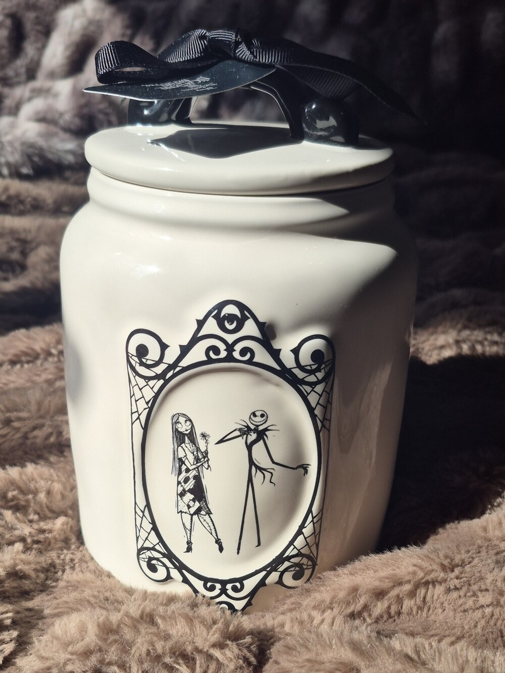 Rae Dunn x Disney Nightmare Before Christmas Canister - Deadly NightShade
